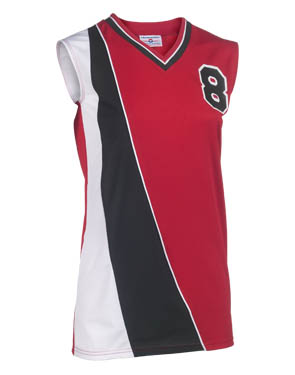 black red and purple jersey