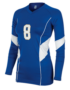 navy blue volleyball jersey